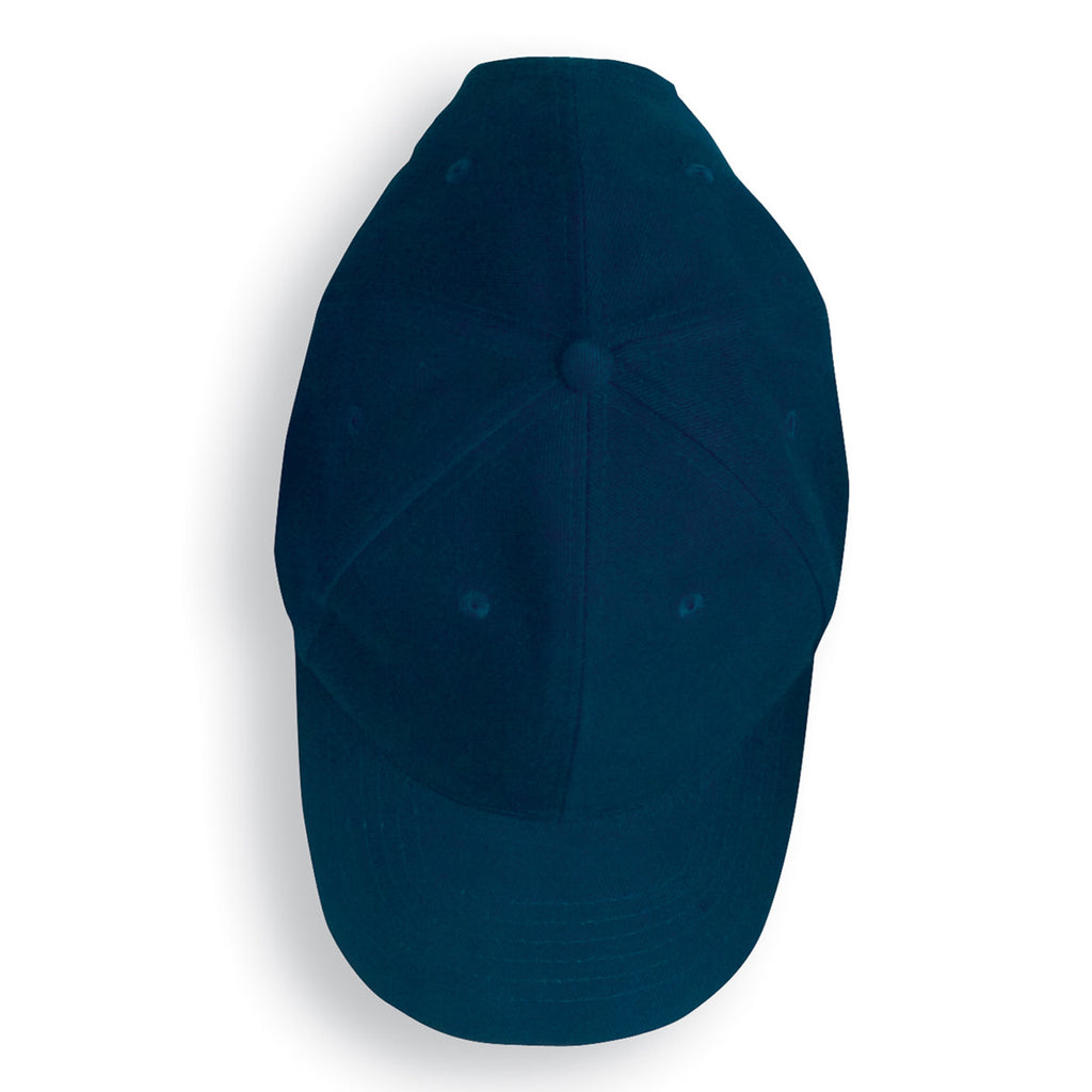 Anvil Navy Solid Brushed Twill Cap