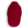 Anvil Red Solid Brushed Twill Cap