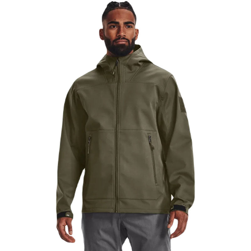 Under Armour Men's Marine OD Green Tactical Softshell Jacket