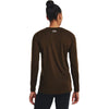 Under Armour Women's Cleveland Brown/White Team Tech Long Sleeve