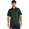 Under Armour Men's Forest Green/White Trophy Polo