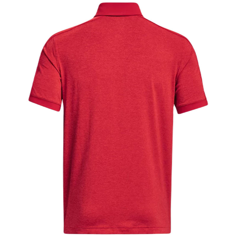 Under Armour Men's Red/White Trophy Polo