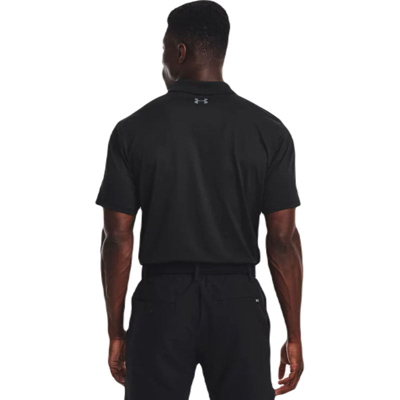 Under Armour Men's Black/Pitch Grey Performance 3.0 Polo