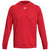Under Armour Men's Red/White Rival Fleece Hoodie
