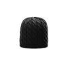 Richardson Black Cable Knit Beanie