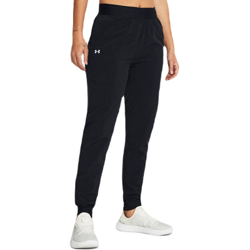 Under Armour Women's Black/White Armoursport Woven Pant