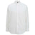 Edwards Men's White Batiste Banded Collar Shirt