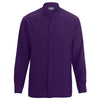 Edwards Men's Purple Stand-Up Collar Shirt