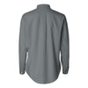 Van Heusen Women's Dark Grey Long Sleeve Oxford Shirt-Alpha Sized
