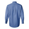 Van Heusen Men's Periwinkle Blue Silky Poplin Dress Shirt