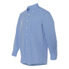 Van Heusen Men's Periwinkle Gingham Long Sleeve Dress Shirt