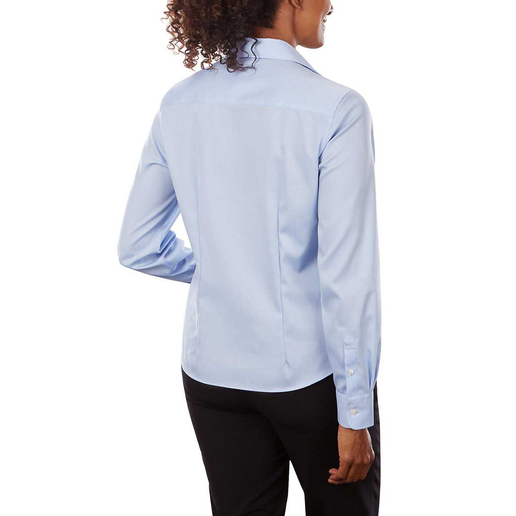 Van Heusen Women's Soft Blue Ultimate Dress Shirt