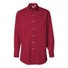 Van Heusen Men's Scarlet Twill Long Sleeve Dress Shirt