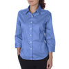 Van Heusen Women's Cobalt 3/4 Sleeve Twil Dress Shirt