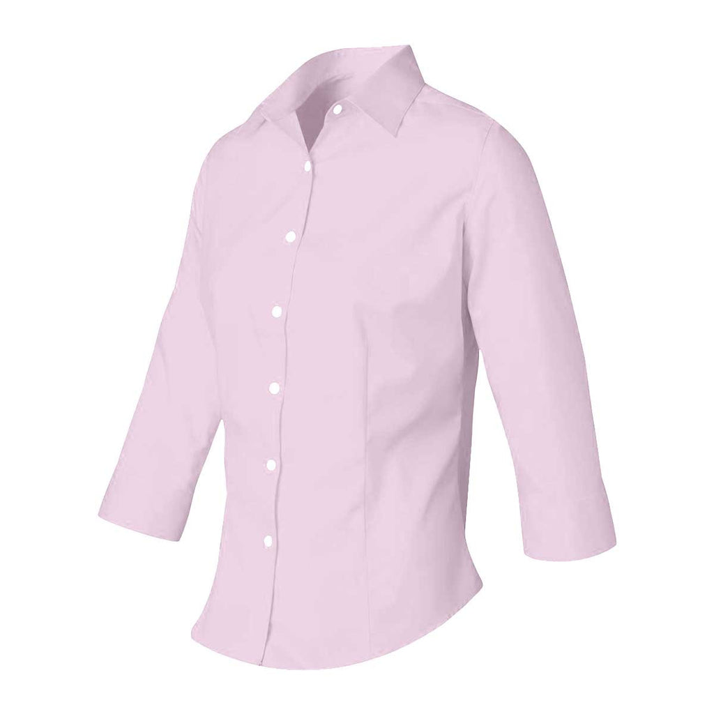 Van Heusen Women's Primrose 3/4 Sleeve Twil Dress Shirt