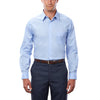 Van Heusen Men's Soft Blue Cotton/Poly Solid Dress Shirt