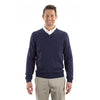 Van Heusen Men's Navy Long Sleeve V-Neck Sweater