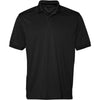 IZOD Men's Black Performance Polyester Solid Jersey