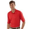 IZOD Men's Spring Red Performance Polyester Solid Jersey