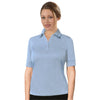 IZOD Ladies' Blue Pearl Performance Polyester Solid Jersey