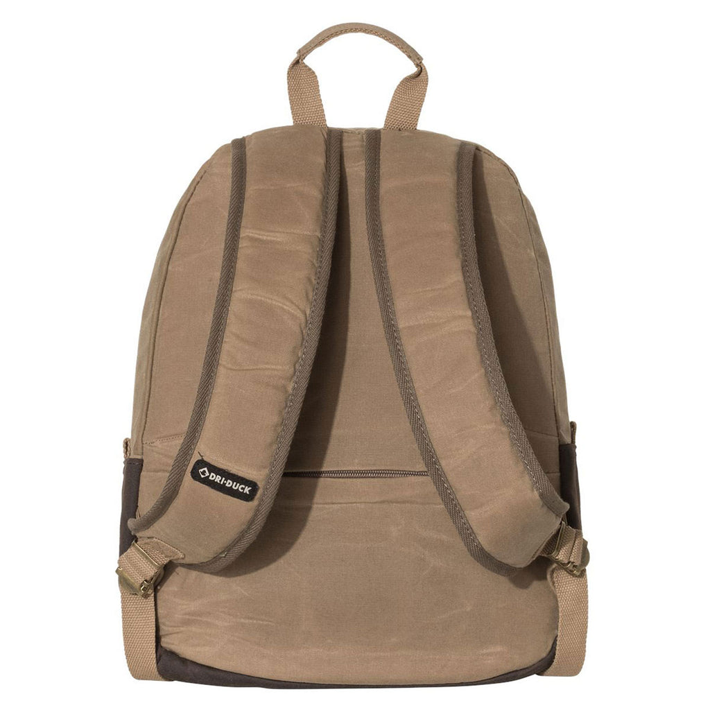Dri Duck Field Khaki/Tobacco 20L Essential Backpack