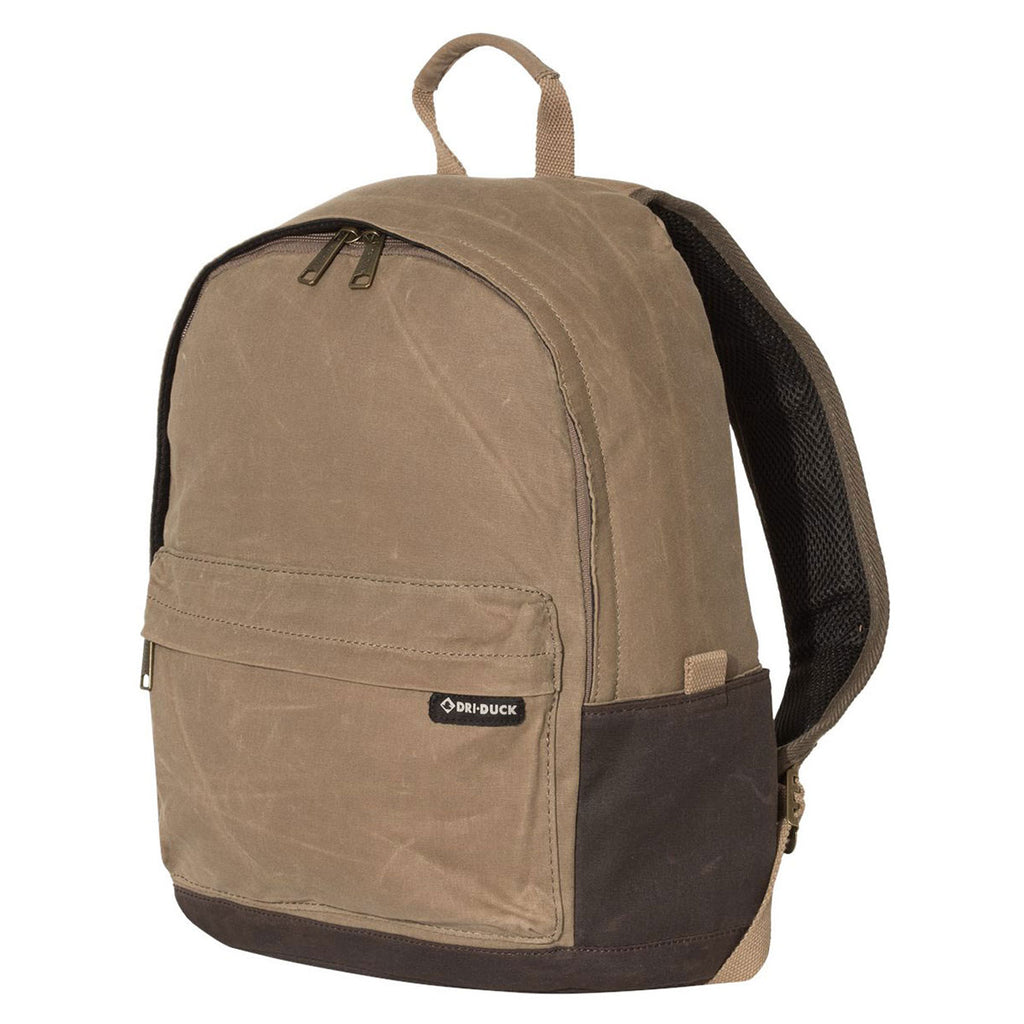 Dri Duck Field Khaki/Tobacco 20L Essential Backpack