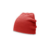 Richardson Red Slouch Knit Beanie with Cuff