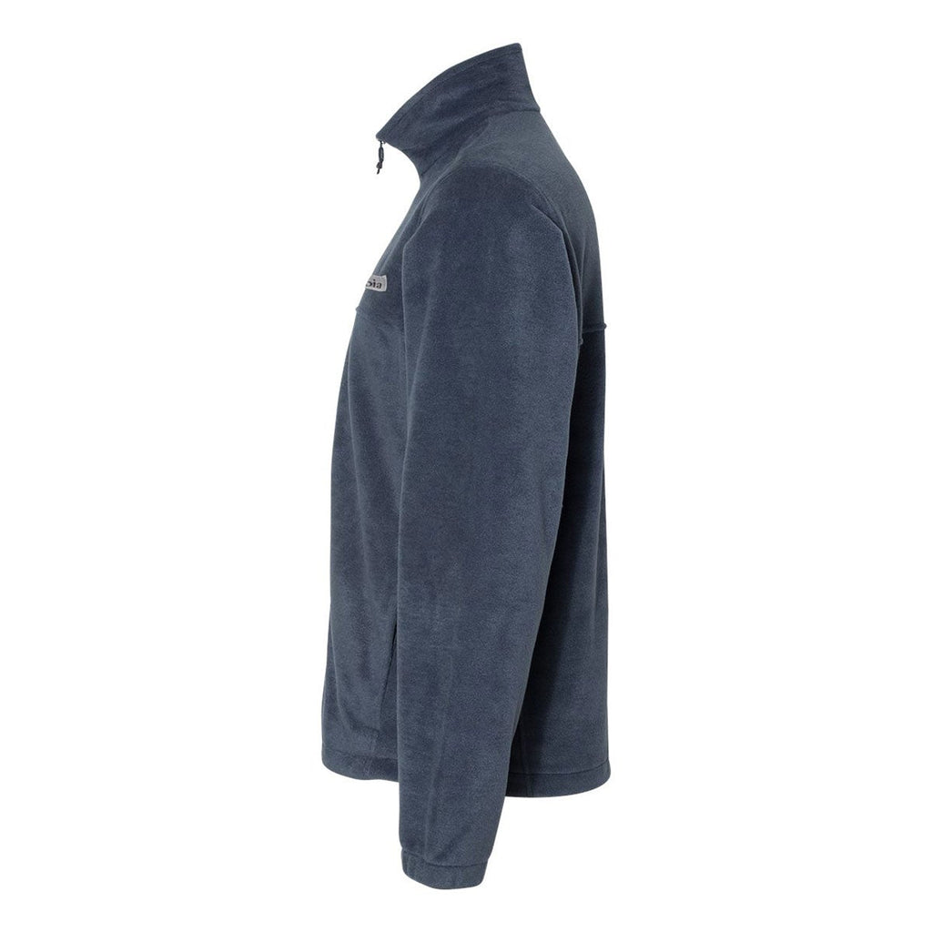 Columbia Men's Collegiate Navy Steens Mountain Fleece 2.0 Full-Zip Jacket