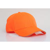 Pacific Headwear Blaze Orange Velcro Adjustable High Visibility Cap
