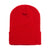 Yupoong Red Cuffed Knit Cap