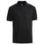 Edwards Unisex Black Soft Touch Pique Polo with Pocket