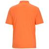 Edwards Men's High Visibility Orange Mini-Pique Snag-Proof Polo