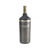 Aviana Charcoal Satin Chateau Double Wall Stainless Wine Bottle Cooler