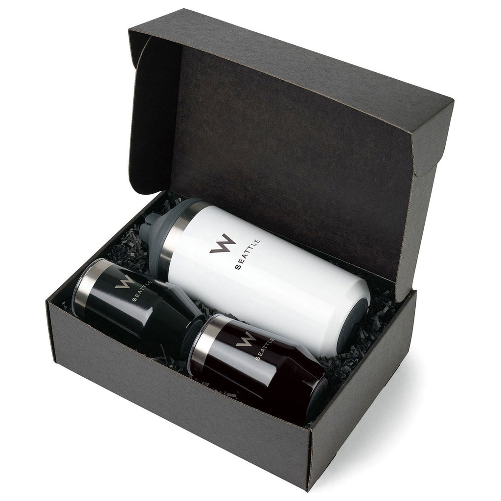 Aviana Black Opaque Gloss Bordeaux Gift Set