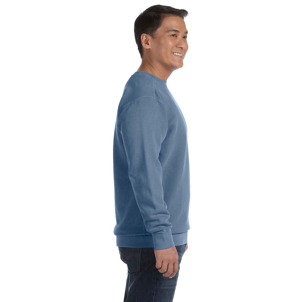 Comfort Colors Men's Blue Jean 9.5 oz. Crewneck Sweatshirt