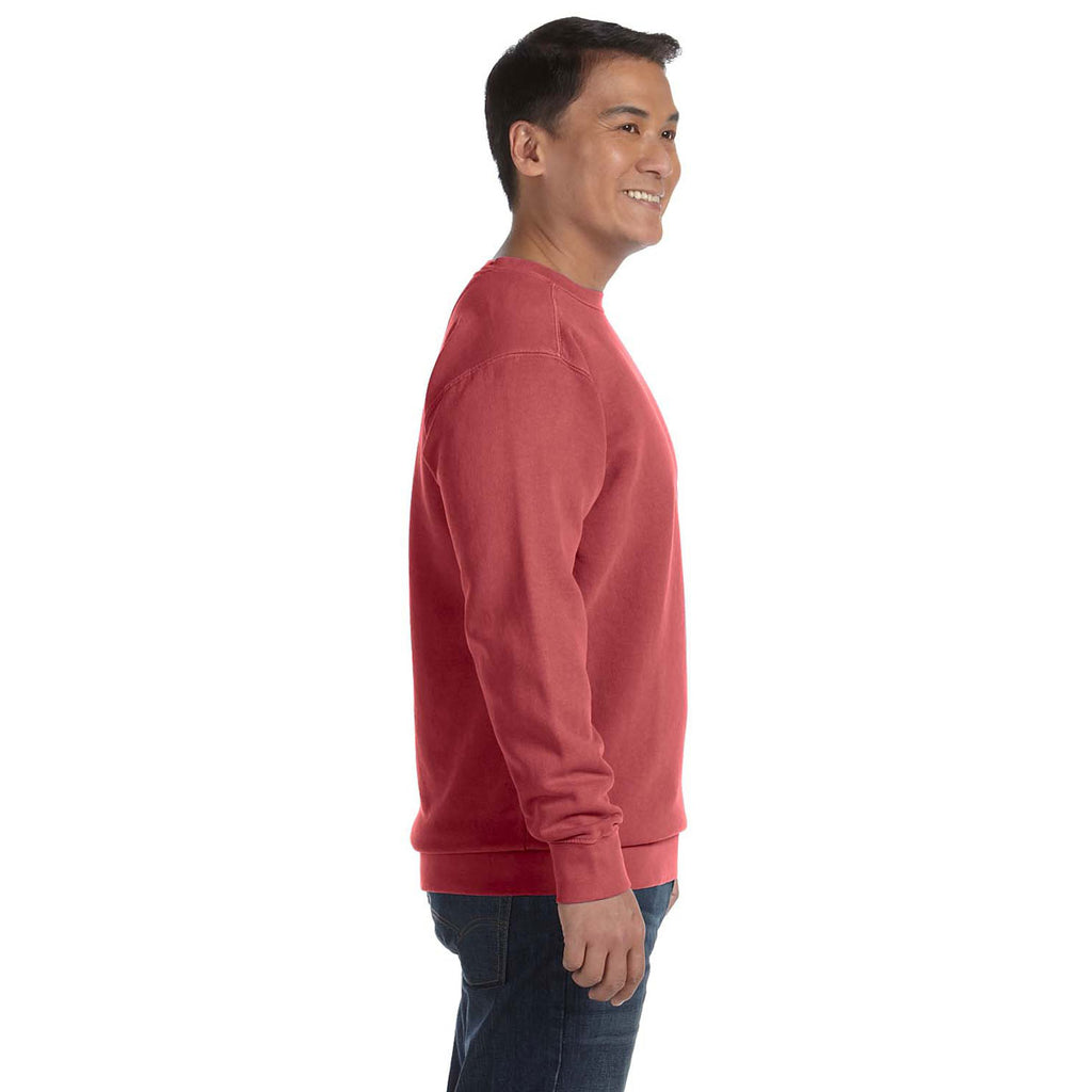 Comfort Colors Men's Crimson 9.5 oz. Crewneck Sweatshirt