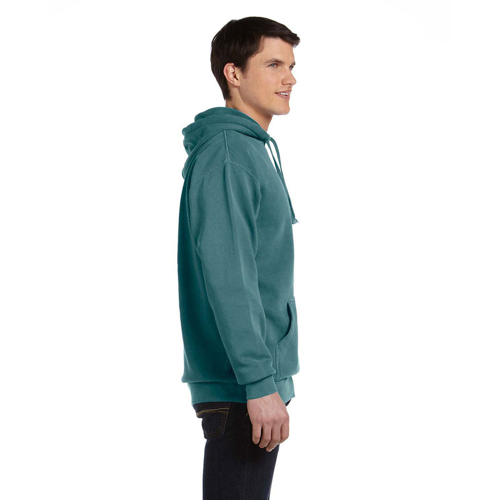 Comfort Colors Men's Blue Spruce 9.5 oz. Hooded Sweatshirt