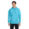 Comfort Colors Men's Lagoon Blue 9.5 oz. Hooded Sweatshirt