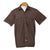 Dickies Men's Dark Brown 5.25 oz. Short-Sleeve Work Shirt