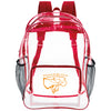 BIC Red Clear Backpack