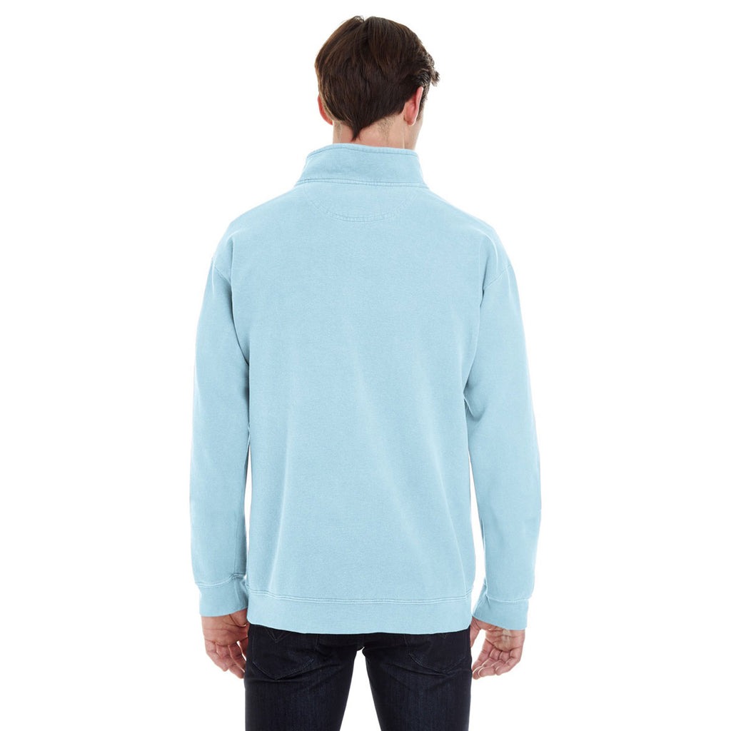 Comfort Colors Men's Chambray 9.5 oz. Quarter-Zip Sweatshirt