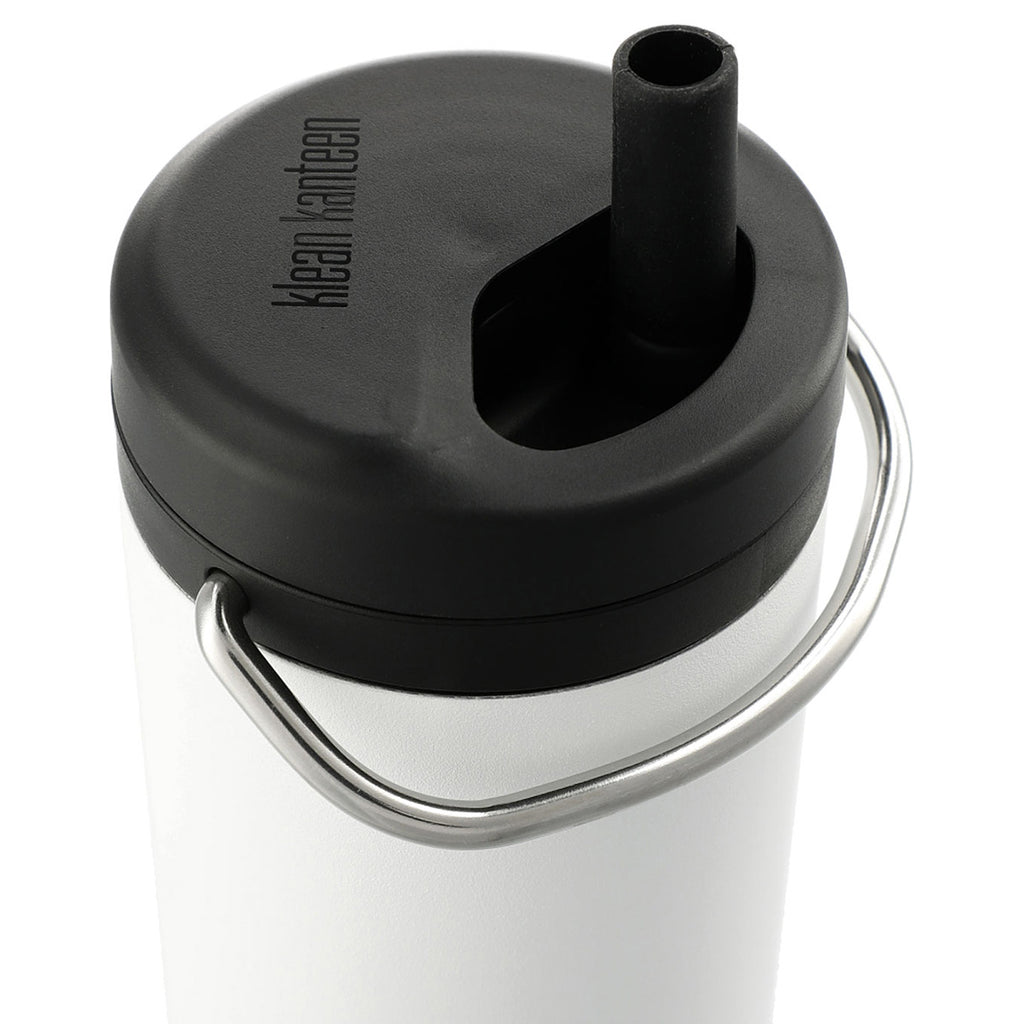 Klean Kanteen White TKWide 20oz Twist Cap