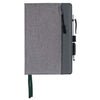 Good Value Charcoal Front Zip Pocket Journal