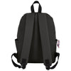 Good Value Black Tri-Color Zipper Backpack