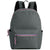 Good Value Charcoal Tri-Color Zipper Backpack