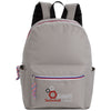Good Value Khaki Tri-Color Zipper Backpack