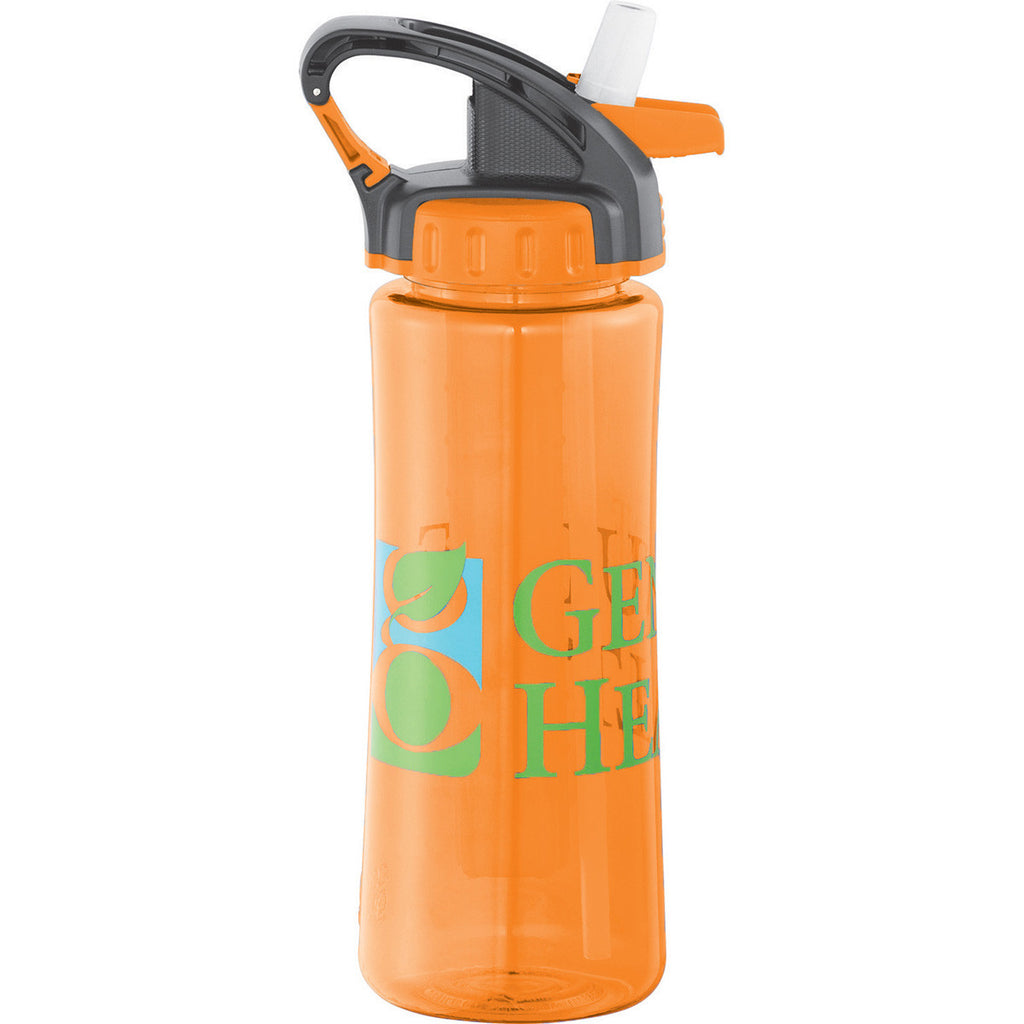 Cool Gear Orange Chiller Stick Tritan Sport Bottle 22oz
