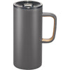 Leed's Grey Valhalla Copper Vacuum Mug with Cork 16oz