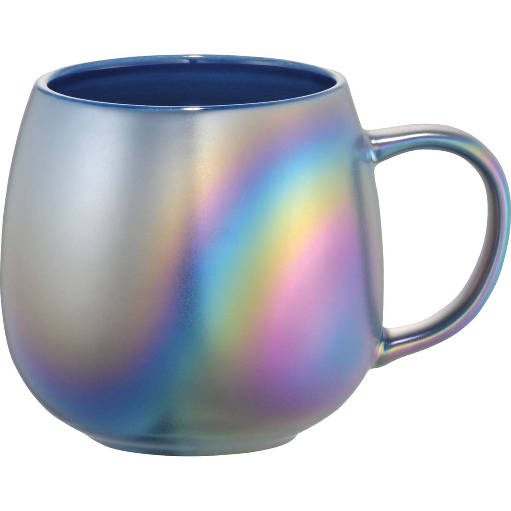 Leed's Blue Iridescent 15 oz Ceramic Mug