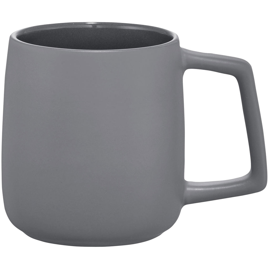 Leed's Grey Sienna Ceramic Mug 14oz